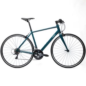Triban Regular Femme cintre plat émeraude